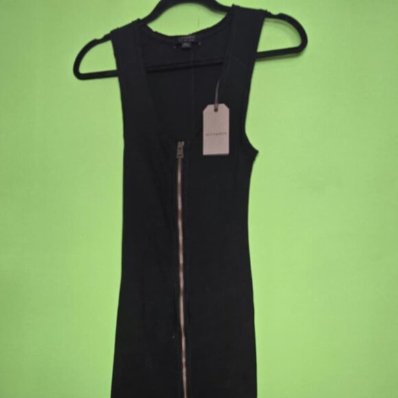 NWT AllSaints Alicia Dress – Black Size 0 - Picture 5 of 9
